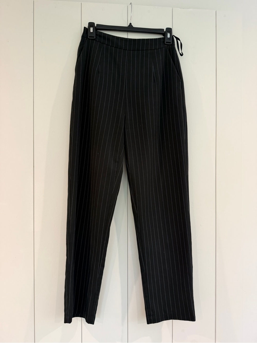 Commense straight striped pants